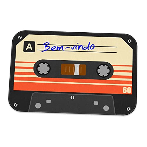 Tapete personalizado fita cassete