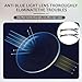 4 Presbyopic Glasses, Smart Zoom Glasses, with Box and Cloth, Smart Zoom Technology, Comfortable Nose Pads, Tough Frames, Suitable for Daily Office Study (White + Yellow)