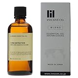 コンセントレーション 100ml アロマ ブレンド インセント エッセンシャルオイル 100ml
