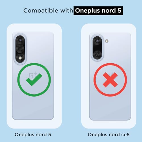 Image of Pikkme Back Cover for OnePlus Nord 5 5G Mag-Safe Shockproof PC + TPU Protective Case Magnetic Support Bumper Case (Transparent Mag-Safe)