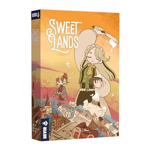Devir - Sweet Lands – Juego de Mesa Estratégico Avanzado | Construcción de Ciudad de Dulces | Gestión de Recursos y Personajes Asimétricos | Fantasía Europea Estilo Manga | 1–4 Jugadores, 14+ (BGSWLS) | Ya disponible en tu tienda friki favorita! En mundofriki.es!