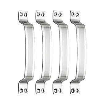 MAP Stainless Steel Door and Window Handle -DIAGONALLY Shaded -6 INCH Pack of 4 PC