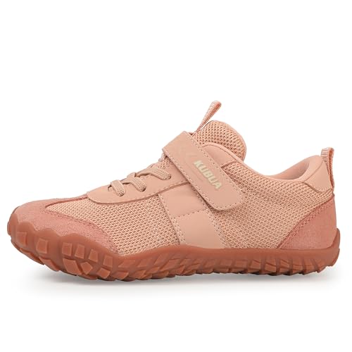 Image of KUBUA Kids Barefoot Shoes Boys Girls Wide Toe Box Zero Drop Sneakers | Breathable Lightweight, Reinforced Toe, Minimalist, Hiking, Tennis, Running, Walking, School, Toddler, Little Kid, Big Kid