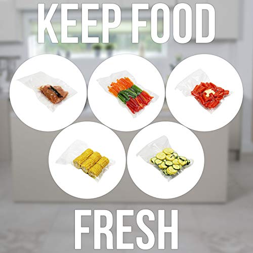 Commercial Bargains 100 CT 11" x 14" Vacuum Food Sealer Storage FoodSaver Freezer Bags Gallon Size Sous Vide