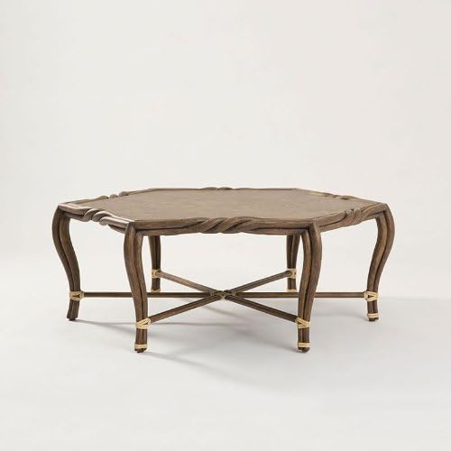 Rustic Twist Hexagon Coffee Table