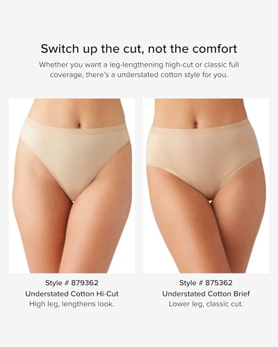 Image of Wacoal Understated Cotton Brief