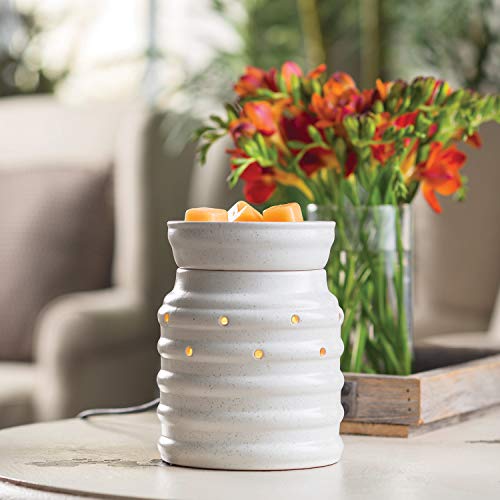 Candle Warmers ETC. Illumination Fragrance Warmer- Light-Up Warmer for Warming Scented Candle Wax Melts and Tarts or to Freshen Room, Farmhouse Milkjug - Thumbnail 2