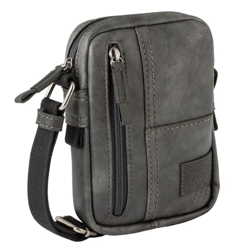 camel active Handytasche Umhängetasche Laos Mobile Phone Case Black dunkelgrau