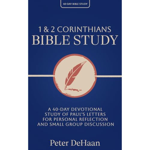 1 and 2 Corinthians Bible Study Audiolibro Por Peter DeHaan arte de portada