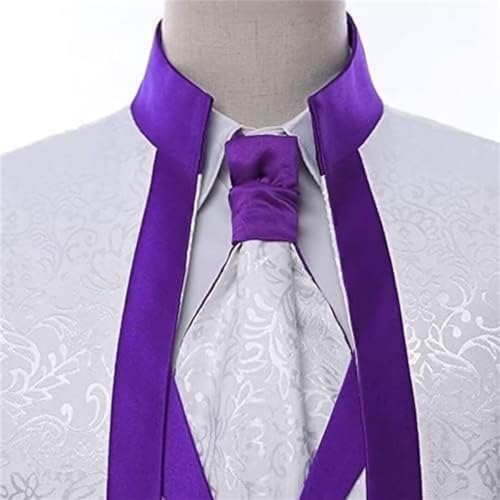 Men's Paisley Floral Wedding Suits 3 Piece Slim Fit Tuxedo Groom Groomsman Prom Suit Formal Party Blazer4