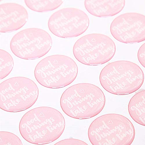 Joyingle Epoxy Stickers 1 Inch Round Clear Epoxy Resin For Bottle Cap Pendants Or Diy Crafts 100 Pieces #TOP4