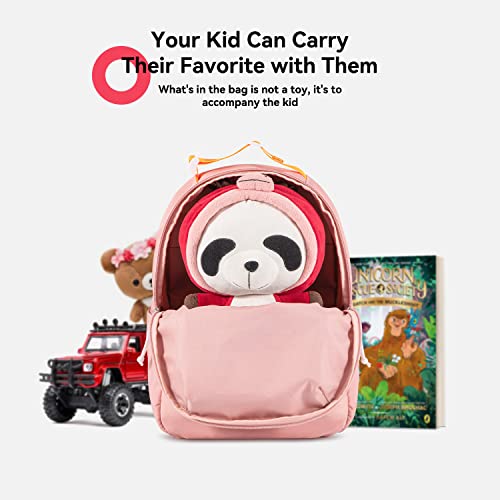 Voova Kids Backpack For Teen Girls Boys, Cute Mini Backpacks For Toddlers Preschool And Kindergarten, Waterproof Lightweight Small School Bookbag Fits 3 To 8 Years Old For School And Travel, Pink #TOP5