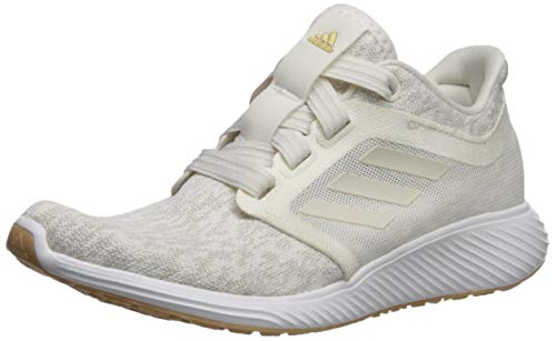 adidas Women s Edge Lux 3, raw White Cloud White Gold Metallic, 10 M US