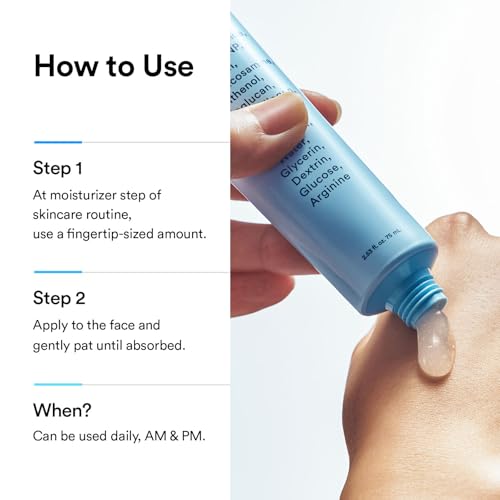 Image of Abib Hyaluronic Boom Creme Water Tube, Expanding Nano-Sized Hyaluronic Acid Particles 4x, Deep Hydration Plumping Cream, Ceramide NP, Sensitive Skin, Korean Skin Care, 2.53 fl oz 75ml