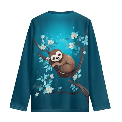 Image of Kids Long Sleeve Shirts for Girls 3-16 Year Old Cute Clothes for Teen Girls Casual Workout Tops
