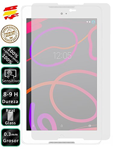 Movilrey Protector para BQ Aquaris M8 Cristal Templado de Pantalla Vidrio 9H para Tablet