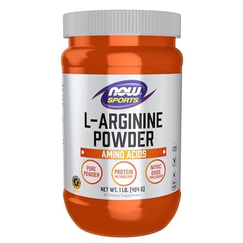 NOW Sports L-Arginine Powder, 1-Pound