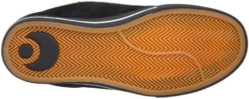 Osiris Men's Diablo Skate Shoe,Black/Black/White,6 M | Image 3
