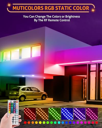 Image of WICHEMI Storefront LED Lights Window Lights LED Lights for Business 20FT