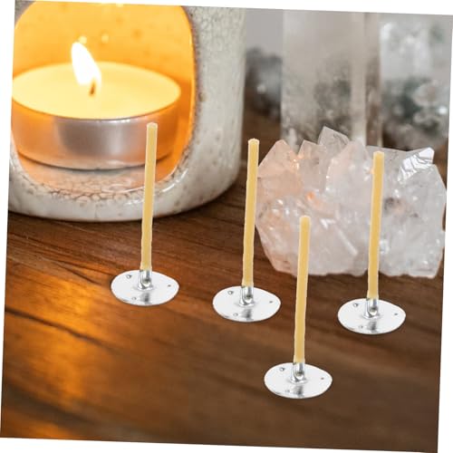 100 piezas mechas para hacer velas DIY en base de cera de abeja miniatura 2