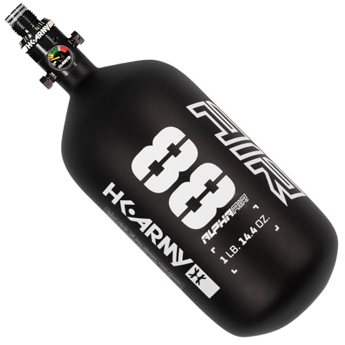 Image of HK Army HPA Paintball Tank - Lightweight Alpha Air Carbon Fiber Compressed Air Tank - 15ci /48ci /68ci /77ci /88ci /99ci - 4500 psi