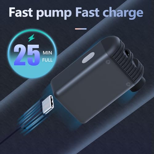 Tiny Bike Pump 100PSI Bomba de pneu inflador de bicicleta bomba de ar elétrica tubo de bicicleta bom