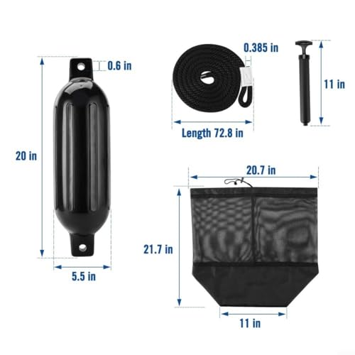 Bateau gonflable nervuré noir lot de 2 ou 4 rapide à utiliser