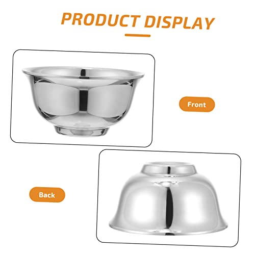 Fomiyes Whipping Bowl Beard For Men Stainless Steel Container Shaving For Men Shaving Lather Bowl Salon Gadgets Spa Party Supplies Shaving Soap Bowl Face Cleaning Cup Shaving Cup Spa #TOP7