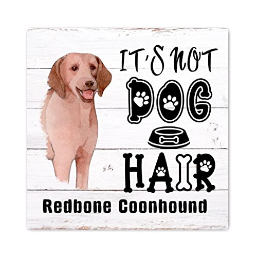 Panneau bois It's Not Dog Hair Redbone pour décoration salon moderne