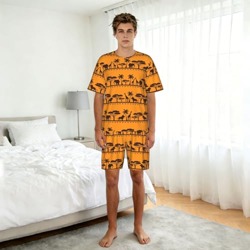 Pijama de hombre con bolsillos que soluciona la falta de espacio al descansar 3