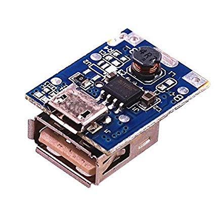Stookin 5V Step-Up Power Module Lithium Battery Charging Board Boost Converter LED Display USB for DIY Charger-image-40