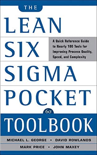 NEW-Lean Six Sigma Pocket Toolbook: A Quick Reference Guide to 10...
