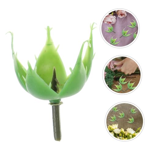 Accesorios para arreglos DIY que evitan la caída de pétalos en rosas artificiales 8