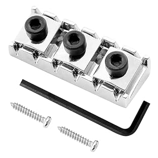 Enhanced Stability: The musiin Electric Guitar String Lock provides outstanding stability, preventing string slippage and ensuring consistent tuning even during intense performances or heavy tremolo usage. Smooth Vibrato Effects: With its double trem...