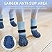 SCENEREAL Dog Socks to Prevent Licking Paws for Hardwood Floors Anti Slip, Dog Grippy Socks Shoes for Senior Small to Large Dogs, Dog Boots & Paw Protectors for Hot/Cold Scratching Pavement