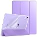 Produktbild TiMOVO Hülle Kompatibel mit iPad Air 5. / 4. Generation(2022/2020) 10,9" Tablet, TPU Schutzhülle Transluzenter Rückendeckel Faltbar Magnetisch Hülle mit Auto Schlaf/Wach Funktion, Taro Violett