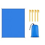 Large éventail d'applications : nos tapis de plage anti sable sont disponibles dans une large gamme de couleurs. Idéale pour les adultes, les adolescents et les enfants, la couverture de pique-nique peut également être utilisée comme tapis de jeu pour les enfants en voyage, en camping, en randonnée, sur les plages, en pique-nique, en yoga, dans les parcs de plein air.