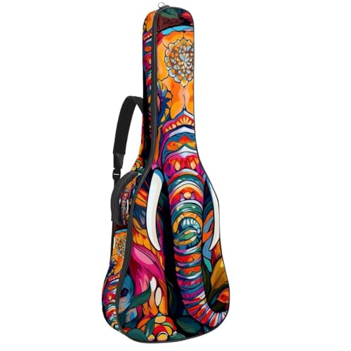 Housse de guitare acoustique imperméable avec parois latérales rembourrées