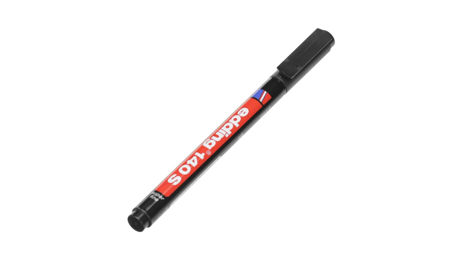 Edding 140 S Permanent Pen - Green - 10 Pens - Round Nib 0.3 Mm - Pen For Writing On Glass, Plastic, Foils And Smooth Surfaces - Permanent, Quick- Drying, Smudge-proof And Waterproof - View #2
