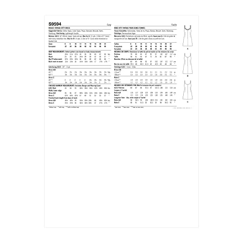 Simplicity SS9594H5 Misses Dress H5 (6-8-10-12-14), Multicolor, 6, 8, 10, 12, 14 - Image 2