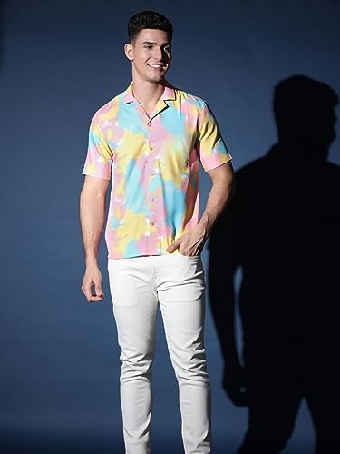 Image of DHRUVI TRENDZ Shirt for Men | Mens Casual Shirt | Men Stylish Shirt | Men Printed Shirt | Men's Regular Fit | Men Formal Shirt | Men's Solid Slim Fit