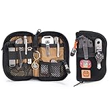 VIPERADE VE10 Tool Pouch, EDC Pocket Organizer for Men, Small EDC Organizer Pouch with 7 Pockets, ED