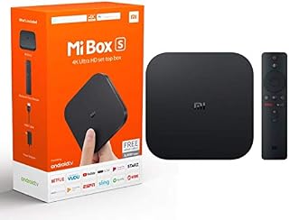 Xiaomi Mi Box S Android TV with Google Assistant Remote Streaming Media Player