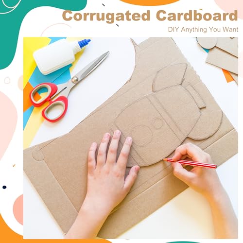 Miikoul 80 Pack Corrugated Cardboard Sheets thumb #5