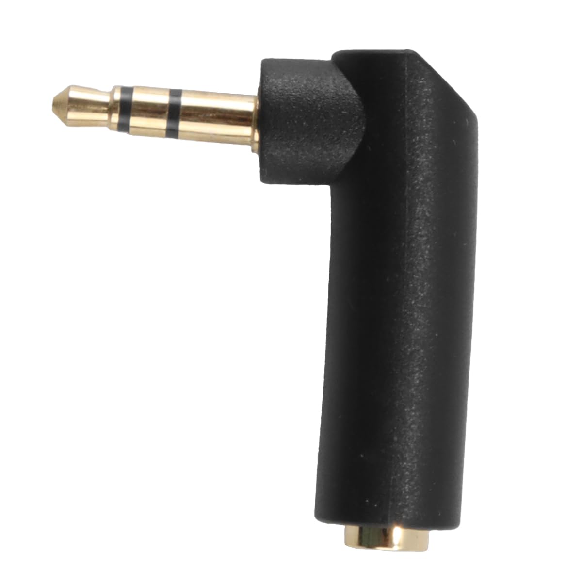 Ubric 2 x 4-pinowy adapter audio jack 3,5 mm wtyczka jack do gniazda 90 stopni kąt prosty słuchawki adapter stereo