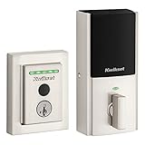 Kwikset Halo Touch Contemporary Square Wi-Fi Fingerprint Smart Lock No Hub Required featuring...