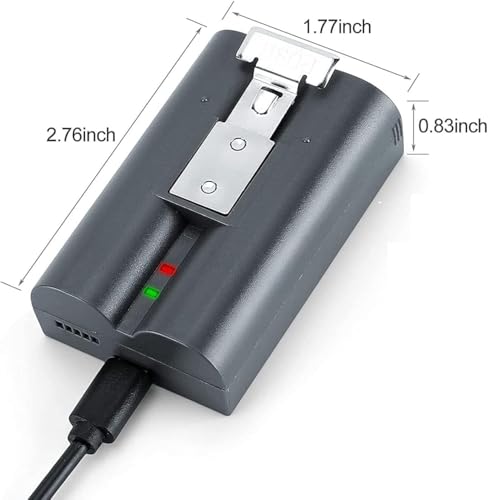 V4 Rechargeable Quick Release Battery For Ring,For Video Doorbel 2/3/3+/4, For Ring Intercom, Rechargeable Battery For Ring Doorbell Camera, Spotlight Plus/Pro & Stick Up Cam(2&3Rd Gen)(3.65V 6040Mah) - 2