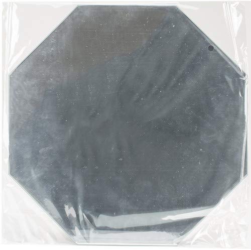 Darice Beveled-Edge Octagon 12 Inches Mirror, Gray #TOP2