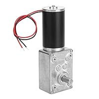 12V 20RPM DC Schneckengetriebemotor 67kg.cm 31mm Hohe Torsion Selbsthemmende Motor Reversed Mini Turbine Getriebemotor für DIY Roboter Drehtisch Türschloss Vorhang Maschine