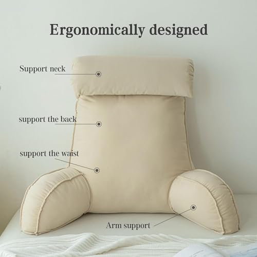 Oreiller de lecture et coussin de dossier ergonomique Premium Gray - 4